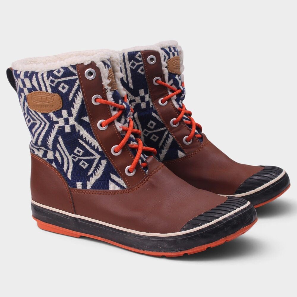 KEEN Elsa WP Aztec Waterproof Winter Boots Women's 9